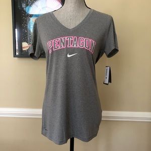Pentagon Nike Dri Fit V Tee Medium NWT